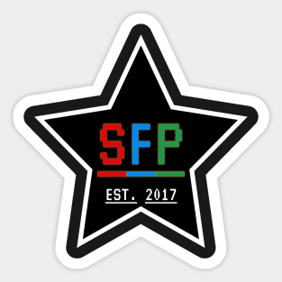 Classic Super Fun Podcast Logo Sticker